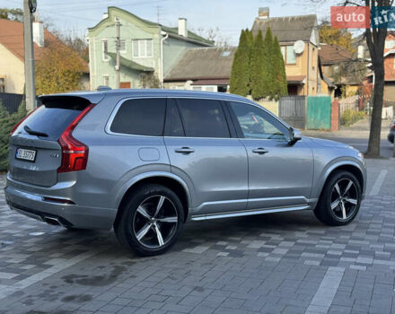 Серый Вольво ХС90, объемом двигателя 2 л и пробегом 82 тыс. км за 28999 $, фото 10 на Automoto.ua