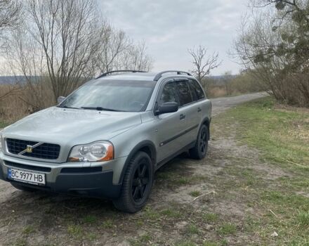 Серый Вольво ХС90, объемом двигателя 2.4 л и пробегом 359 тыс. км за 9600 $, фото 1 на Automoto.ua