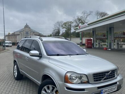 Серый Вольво ХС90, объемом двигателя 2.4 л и пробегом 170 тыс. км за 9200 $, фото 1 на Automoto.ua
