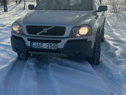 Серый Вольво ХС90, объемом двигателя 2.4 л и пробегом 308 тыс. км за 5750 $, фото 1 на Automoto.ua