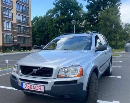 Серый Вольво ХС90, объемом двигателя 2.5 л и пробегом 278 тыс. км за 5700 $, фото 1 на Automoto.ua