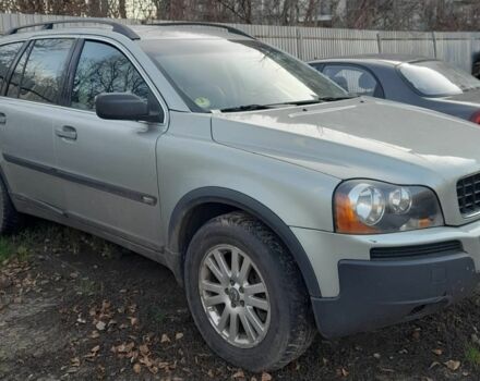 Серый Вольво ХС90, объемом двигателя 2.4 л и пробегом 385 тыс. км за 7000 $, фото 1 на Automoto.ua