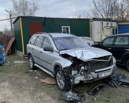 Серый Вольво ХС90, объемом двигателя 2.4 л и пробегом 320 тыс. км за 2800 $, фото 1 на Automoto.ua