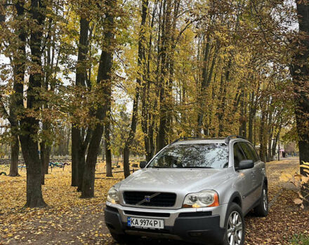 Серый Вольво ХС90, объемом двигателя 2.92 л и пробегом 144 тыс. км за 12000 $, фото 1 на Automoto.ua