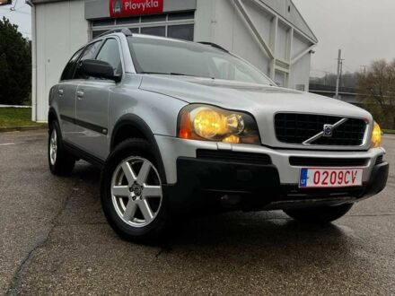 Серый Вольво ХС90, объемом двигателя 2.5 л и пробегом 310 тыс. км за 5900 $, фото 1 на Automoto.ua