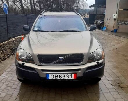 Серый Вольво ХС90, объемом двигателя 2.4 л и пробегом 350 тыс. км за 4710 $, фото 1 на Automoto.ua