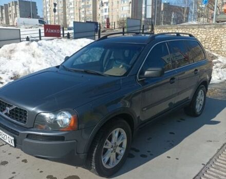Серый Вольво ХС90, объемом двигателя 2.4 л и пробегом 364 тыс. км за 8999 $, фото 1 на Automoto.ua