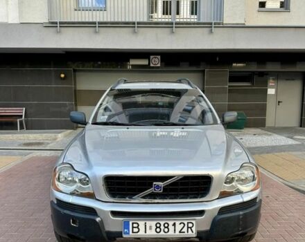 Серый Вольво ХС90, объемом двигателя 2.4 л и пробегом 172 тыс. км за 3737 $, фото 1 на Automoto.ua