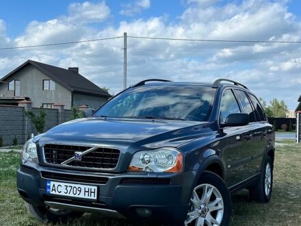 Сірий Вольво ХС90, об'ємом двигуна 2.4 л та пробігом 310 тис. км за 10700 $, фото 1 на Automoto.ua
