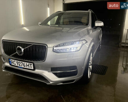 Серый Вольво ХС90, объемом двигателя 1.97 л и пробегом 121 тыс. км за 32550 $, фото 1 на Automoto.ua