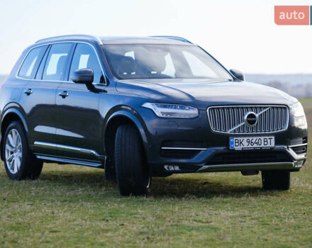 Сірий Вольво ХС90, об'ємом двигуна 1.97 л та пробігом 72 тис. км за 34000 $, фото 1 на Automoto.ua