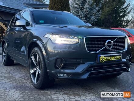 Вольво ХС90 2017 в Львове на Automoto.ua Серый Вольво ХС90, объемом двигателя 2 л и пробегом 222 тыс. км за 35600 $, фото 1 на Automoto.ua