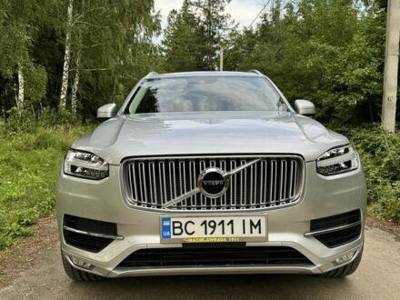 Вольво ХС90 2019 у Старом Самборе на Automoto.ua Сірий Вольво ХС90, об'ємом двигуна 2 л та пробігом 123 тис. км за 37500 $, фото 1 на Automoto.ua