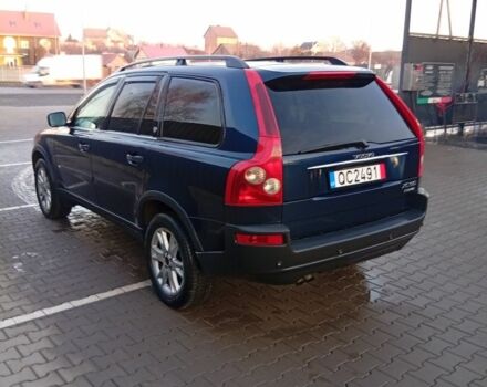 Синий Вольво ХС90, объемом двигателя 2.4 л и пробегом 390 тыс. км за 3700 $, фото 3 на Automoto.ua