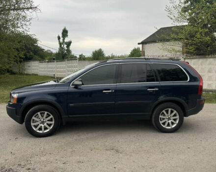 Синий Вольво ХС90, объемом двигателя 2.4 л и пробегом 318 тыс. км за 9200 $, фото 2 на Automoto.ua