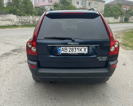 Синий Вольво ХС90, объемом двигателя 2.4 л и пробегом 318 тыс. км за 9200 $, фото 3 на Automoto.ua