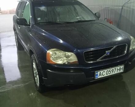 Синий Вольво ХС90, объемом двигателя 2.4 л и пробегом 350 тыс. км за 9000 $, фото 4 на Automoto.ua