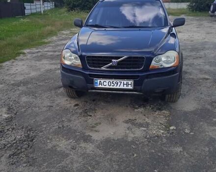 Синий Вольво ХС90, объемом двигателя 2.4 л и пробегом 350 тыс. км за 9000 $, фото 6 на Automoto.ua