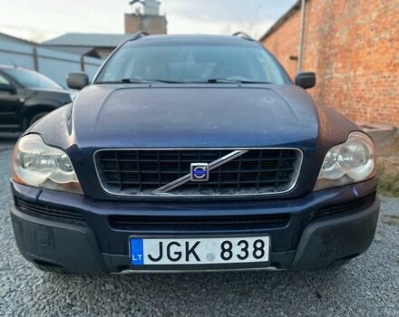 Синий Вольво ХС90, объемом двигателя 2.4 л и пробегом 265 тыс. км за 5200 $, фото 1 на Automoto.ua