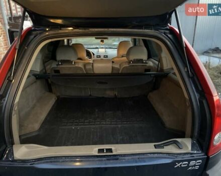 Синий Вольво ХС90, объемом двигателя 2.4 л и пробегом 265 тыс. км за 5300 $, фото 6 на Automoto.ua