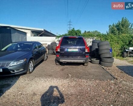Синий Вольво ХС90, объемом двигателя 3.2 л и пробегом 235 тыс. км за 11200 $, фото 4 на Automoto.ua
