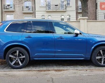 Синій Вольво ХС90, об'ємом двигуна 1.97 л та пробігом 109 тис. км за 28700 $, фото 2 на Automoto.ua