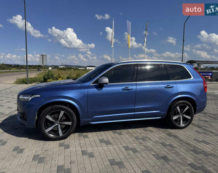 Синий Вольво ХС90, объемом двигателя 1.97 л и пробегом 186 тыс. км за 35500 $, фото 3 на Automoto.ua