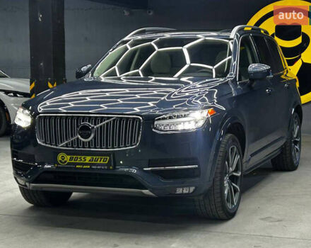Вольво ХС90 2018 в Черновцах на Automoto.ua Синий Вольво ХС90, объемом двигателя 1.97 л и пробегом 139 тыс. км за 32000 $, фото 2 на Automoto.ua