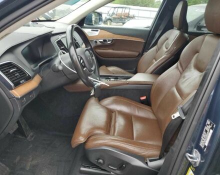 Вольво ХС90 2019 в Днепре (Днепропетровске) на Automoto.ua Синий Вольво ХС90, объемом двигателя 2 л и пробегом 62 тыс. км за 21900 $, фото 6 на Automoto.ua