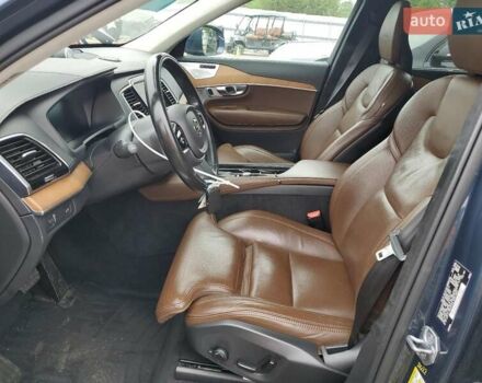 Синий Вольво ХС90, объемом двигателя 2 л и пробегом 62 тыс. км за 20294 $, фото 5 на Automoto.ua