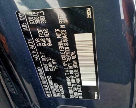 Синій Вольво ХС90, об'ємом двигуна 2 л та пробігом 105 тис. км за 12900 $, фото 12 на Automoto.ua