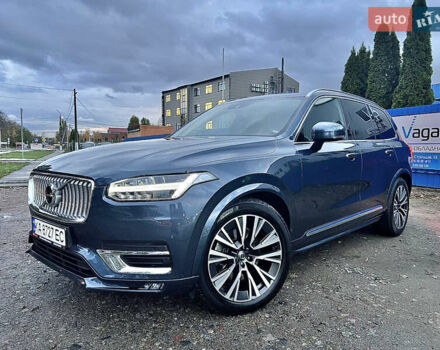 Синий Вольво ХС90, объемом двигателя 2 л и пробегом 69 тыс. км за 46900 $, фото 4 на Automoto.ua