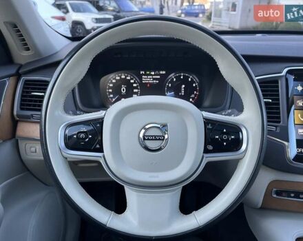 Синий Вольво ХС90, объемом двигателя 1.97 л и пробегом 49 тыс. км за 38500 $, фото 15 на Automoto.ua