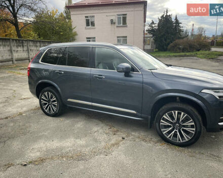 Вольво ХС90 2021 в Киеве на Automoto.ua Синий Вольво ХС90, объемом двигателя 1.97 л и пробегом 57 тыс. км за 52000 $, фото 4 на Automoto.ua