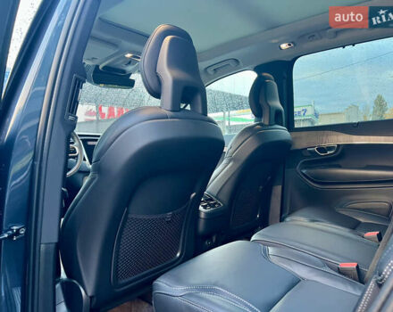 Синий Вольво ХС90, объемом двигателя 2 л и пробегом 69 тыс. км за 46900 $, фото 35 на Automoto.ua