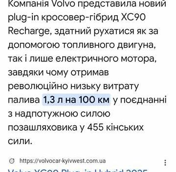 Синій Вольво ХС90, об'ємом двигуна 1.97 л та пробігом 27 тис. км за 62000 $, фото 262 на Automoto.ua
