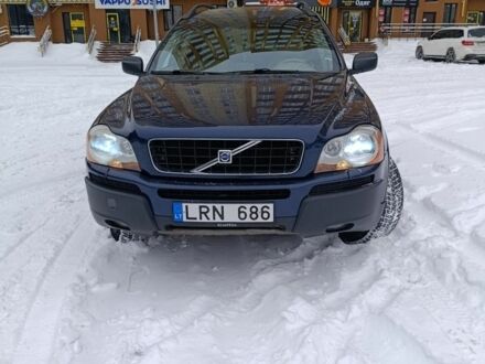 Синій Вольво ХС90, об'ємом двигуна 2.4 л та пробігом 317 тис. км за 4600 $, фото 1 на Automoto.ua