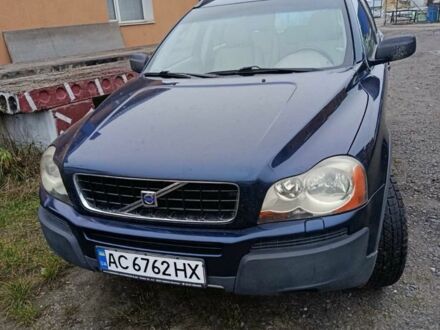 Синий Вольво ХС90, объемом двигателя 2.4 л и пробегом 270 тыс. км за 6400 $, фото 1 на Automoto.ua