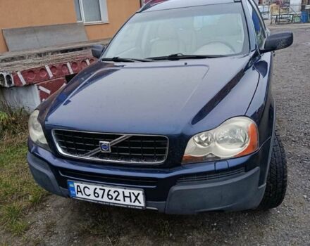 Синий Вольво ХС90, объемом двигателя 2.4 л и пробегом 270 тыс. км за 6400 $, фото 1 на Automoto.ua