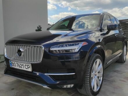 Вольво ХС90 2015 в Тернополе на Automoto.ua Синий Вольво ХС90, объемом двигателя 2 л и пробегом 157 тыс. км за 27500 $, фото 1 на Automoto.ua