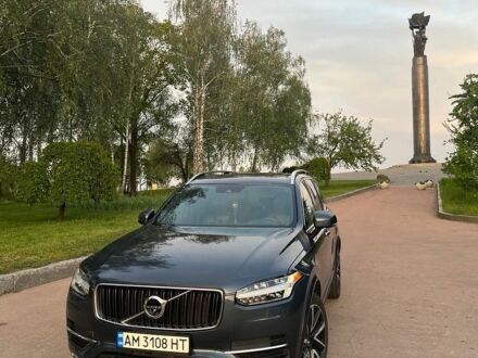 Синій Вольво ХС90, об'ємом двигуна 2 л та пробігом 140 тис. км за 28300 $, фото 1 на Automoto.ua