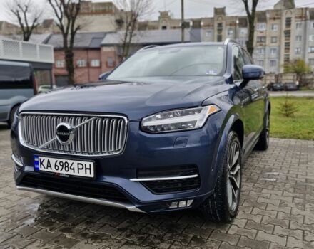 Синий Вольво ХС90, объемом двигателя 2 л и пробегом 180 тыс. км за 29500 $, фото 1 на Automoto.ua