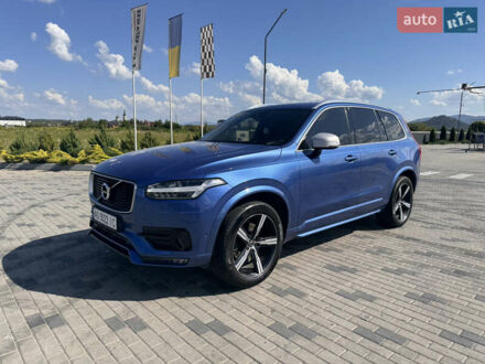 Вольво ХС90 2017 в Хусте на Automoto.ua Синий Вольво ХС90, объемом двигателя 1.97 л и пробегом 186 тыс. км за 36000 $, фото 1 на Automoto.ua