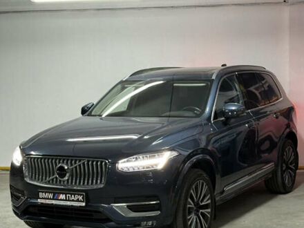 Вольво ХС90 2021 в Полтаве на Automoto.ua Синий Вольво ХС90, объемом двигателя 2 л и пробегом 64 тыс. км за 51500 $, фото 1 на Automoto.ua