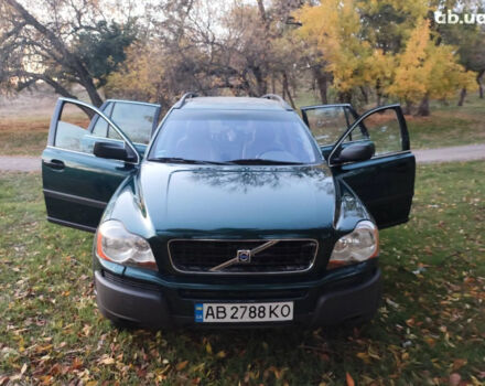 Зеленый Вольво ХС90, объемом двигателя 2.9 л и пробегом 338 тыс. км за 8000 $, фото 2 на Automoto.ua