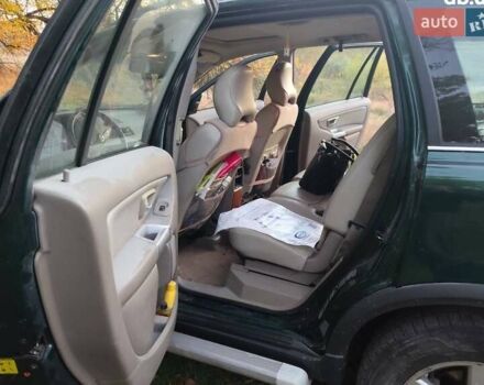 Зеленый Вольво ХС90, объемом двигателя 2.9 л и пробегом 338 тыс. км за 8000 $, фото 3 на Automoto.ua