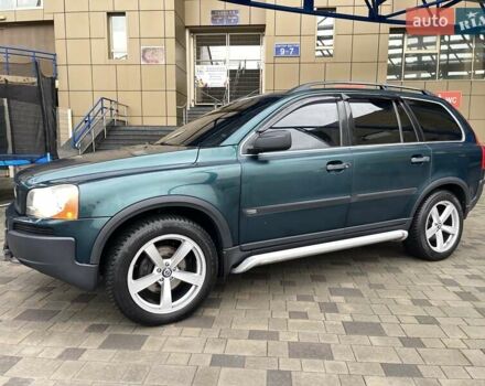 Зеленый Вольво ХС90, объемом двигателя 2.4 л и пробегом 463 тыс. км за 7950 $, фото 4 на Automoto.ua