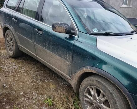 Вольво ХС90 2004 в Бару на Automoto.ua Зеленый Вольво ХС90, объемом двигателя 2.4 л и пробегом 320 тыс. км за 5000 $, фото 1 на Automoto.ua