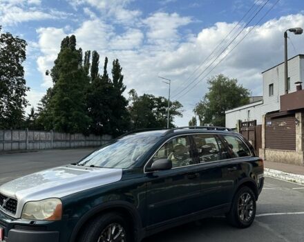 Зеленый Вольво ХС90, объемом двигателя 2.4 л и пробегом 318 тыс. км за 4900 $, фото 1 на Automoto.ua