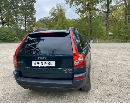 Зеленый Вольво ХС90, объемом двигателя 2.4 л и пробегом 350 тыс. км за 4950 $, фото 5 на Automoto.ua